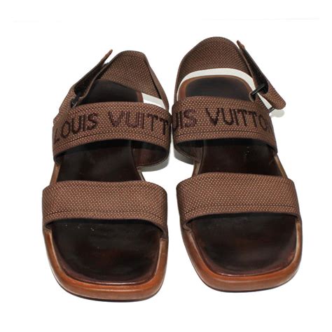 sandales homme louis vuitton|lv sandals men etsy.